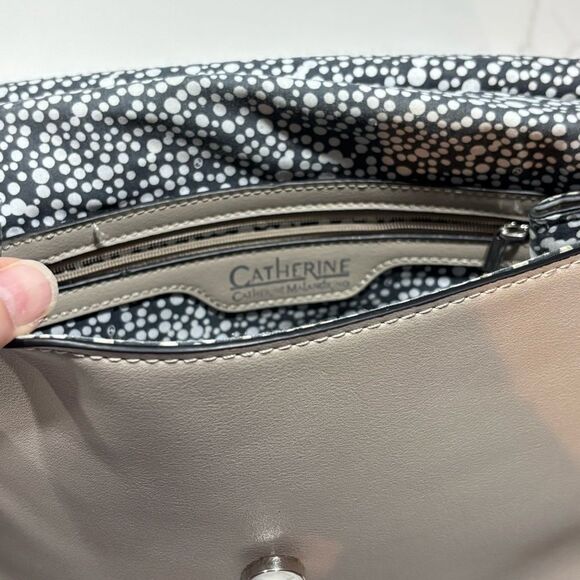 Catherine Malandrino | Women’s Small Tan Taupe HandBag - Picture 8 of 16